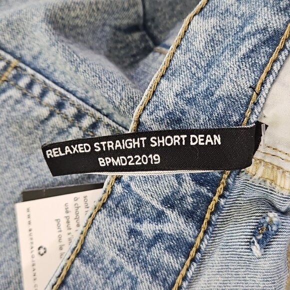 Buffalo David Bitton Dean Shorts Men's W36 Relaxed Straight Blue NWT MSRP $89 - Picture 14 of 15